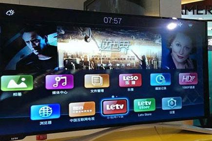 China's Letv launches world's largest TV, next generation super phone