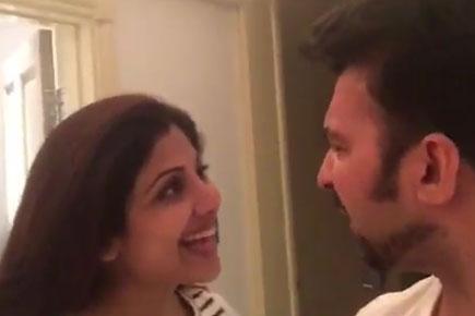 Watch Shilpa Shetty, Raj Kundra's funny Karva Chauth Dubsmash