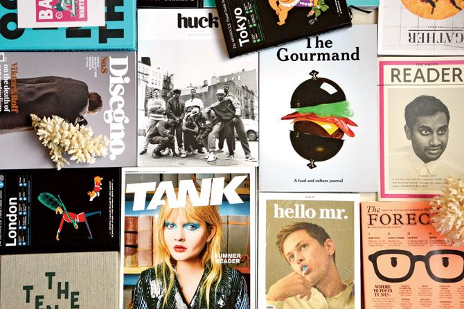 The magazines do not only have offbeat and well-crafted content, each cover offers a unique and intelligent insight 