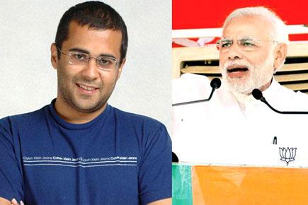 Had Modi been Doon educated, had English accent, he wouldn't have faced criticism: Chetan Bhagat