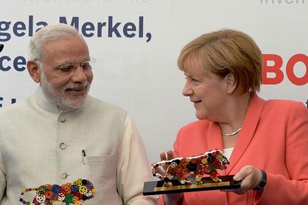 Narendra Modi, Angela Merkel visit Bosch facility in Bengaluru