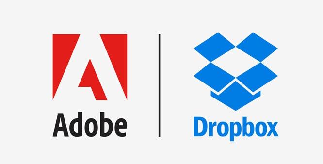 Adobe and Dropbox