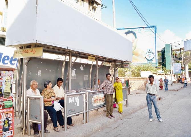 For people waiting for buses at bus stops, the wait will get more informative, says BEST. File pic