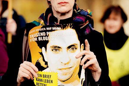 Jailed, flogged Saudi blogger wins EU human rights prize