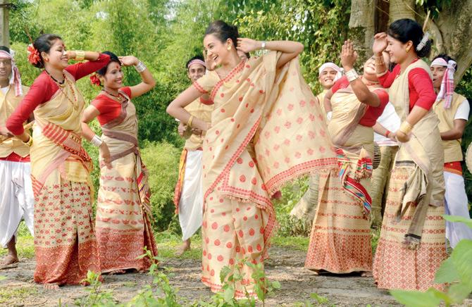 Ira Dubey in Aisa Yeh Jahaan which was shot in Assam