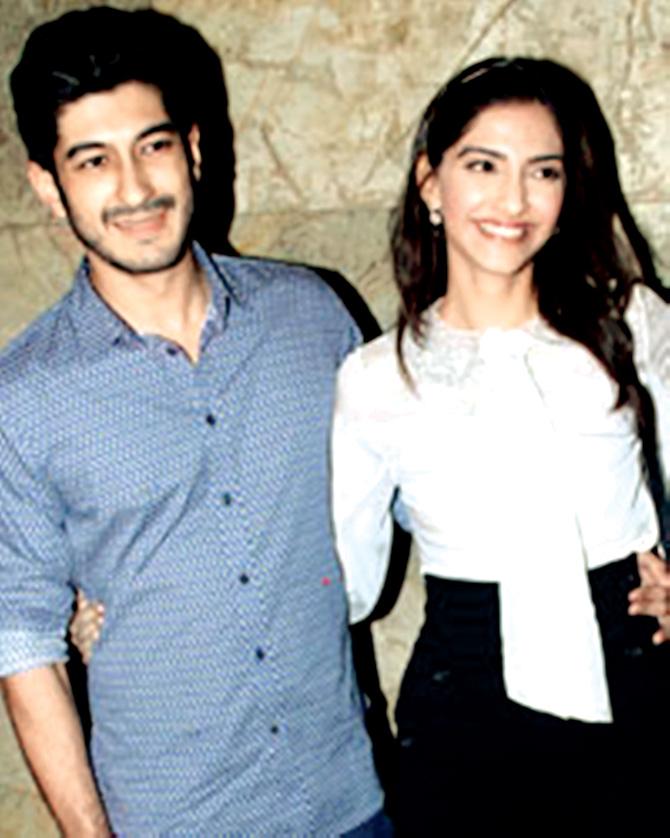Sonam Kapoor,  and cousin Mohit Marwah