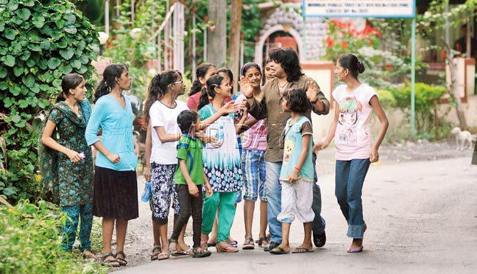 The 12 girls from The Handmaids of the Blessed Trinity Orphanages, Vasai, will share stage with renowned artistes like Taufiq Qureshi, Vijay Ghate and Rashid Ali at the end of this month. Pic/Nimesh Dave