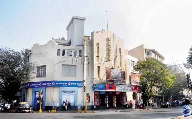 Regal cinema in Colaba. Pic/Bipin Kokate