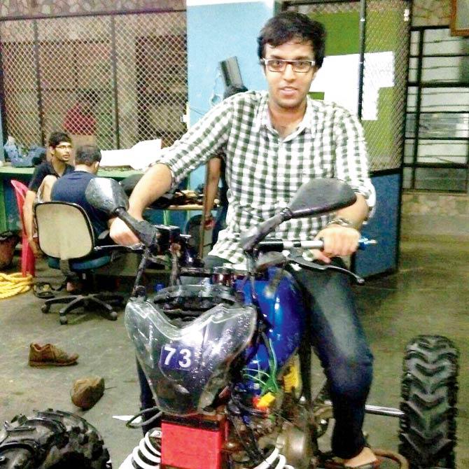 Rohit Mehta and 25 others made this Quad Bike to participate in a race in Harayana