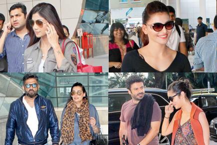Spotted: Shilpa Shetty, Alia Bhatt at Mumbai airport