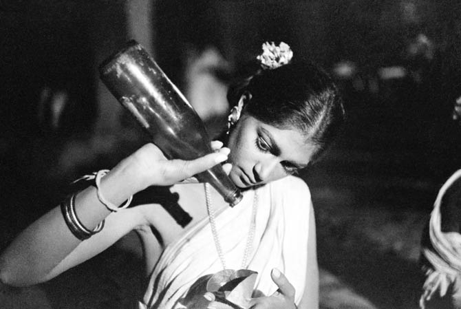 Simi Garewal, captured by Nemai Ghosh