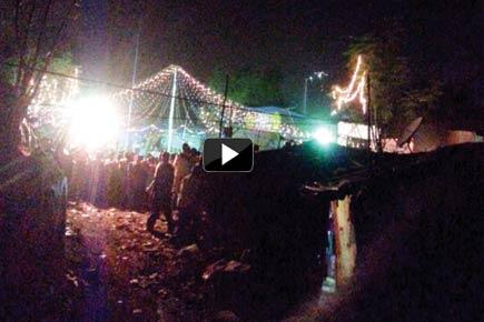 Slum dwellers turn Silence Zone at SGNP into all-night Navratri party
