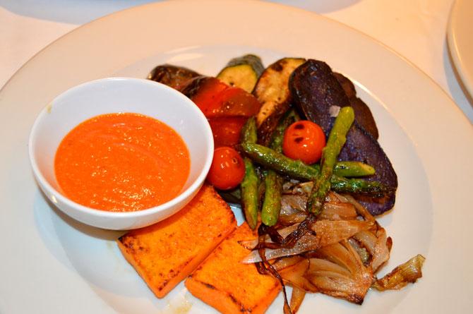Vegetables with Romesco Sauce