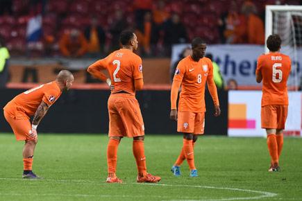 Netherlands lose to Czech Republic, miss out on Euro 2016
