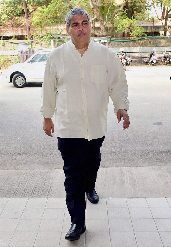 BCCI President Shashank Manohar. Pic/ PTI