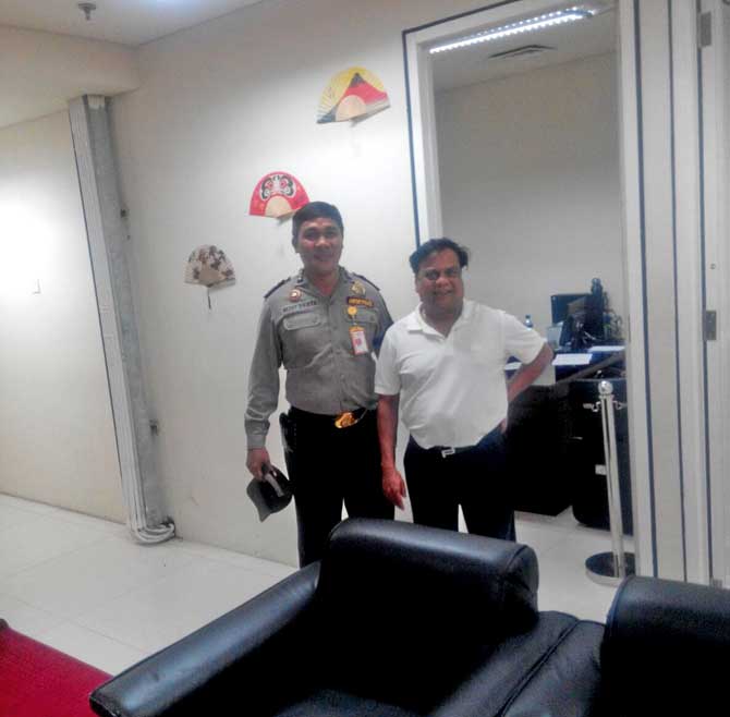 Chhota Rajan after his arrest. Sourced image