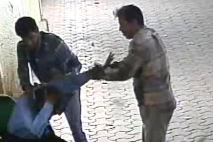 Caught on CCTV: Three men brutally beat driver in Lokhandwala