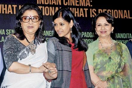 Spotted: Aparna Sen, Nandita Das and Sharmila Tagore