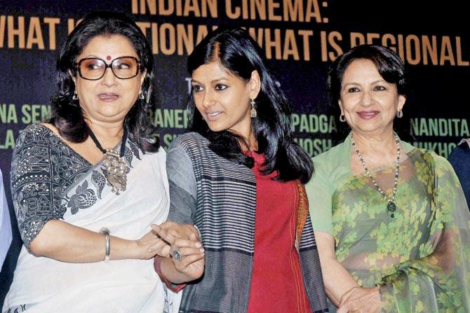 Aparna Sen, Nandita Das and Sharmila Tagore