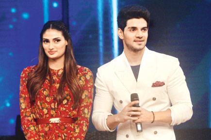 Spotted: Athiya Shetty and Sooraj Pancholi on sets of 'Dance+'
