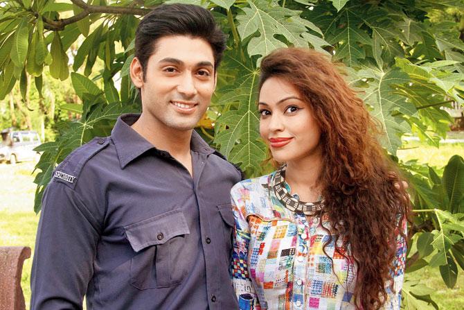Ruslaan Mumtaz and Devshi Khanduri