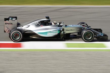 Lewis Hamilton quickest at Monza practice