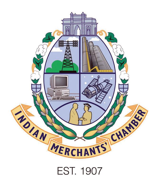 The logo of Indian Merchants