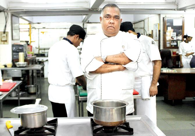 Chef Vernon Coelho has been the head of department since 2003.