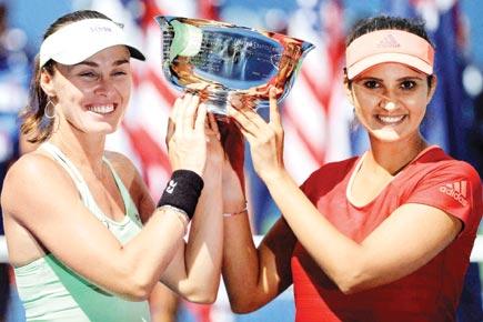 Sania Mirza and Martina Hingis win US Open women's doubles title