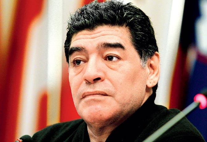Diego Maradona. Pic/Getty Images