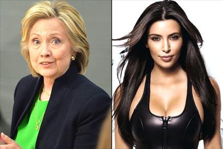 Hillary Clinton finds Kim Kardashian 'warm'