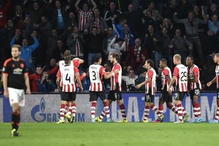 Manchester United suffer shocking defeat to PSV in CL clash