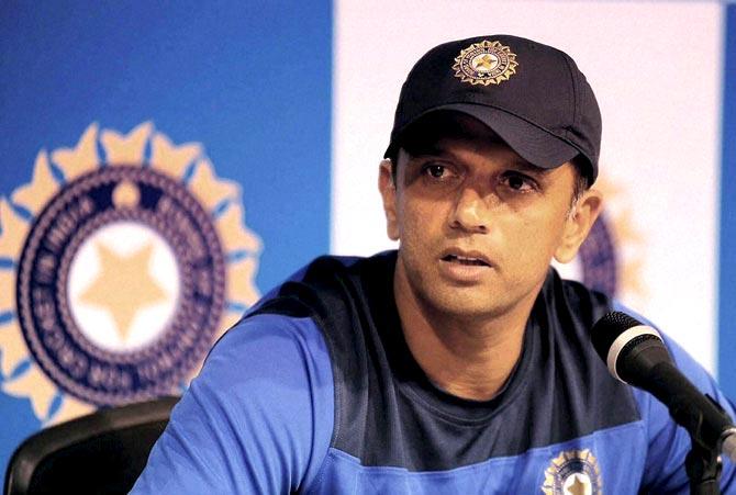 Rahul Dravid. Pic/PTI