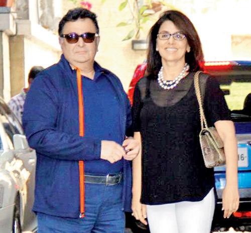 Rishi and Neetu Kapoor