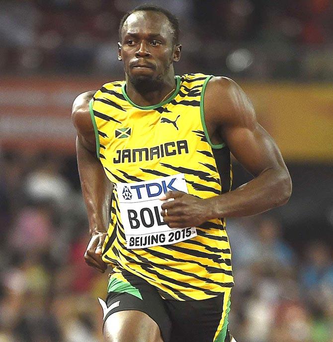 Usain Bolt. Pic/AFP