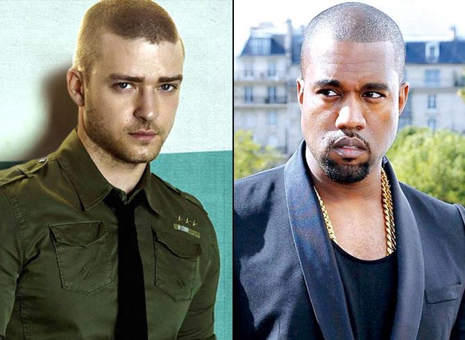 Justin Timberlake and Kanye West