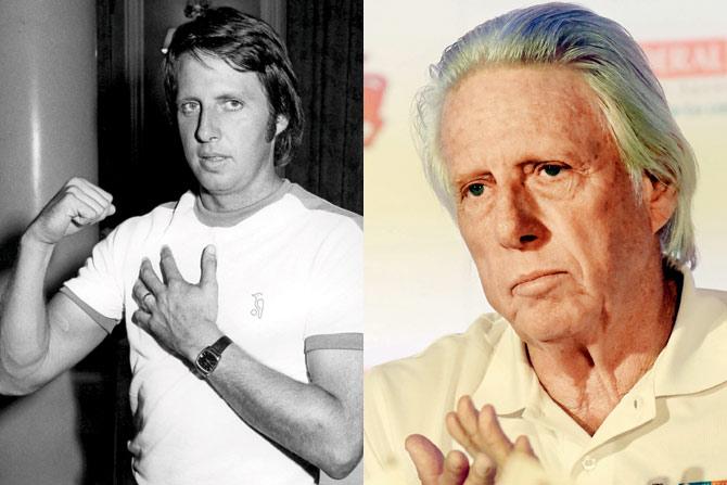 Jeff Thomson back in 1977 and now