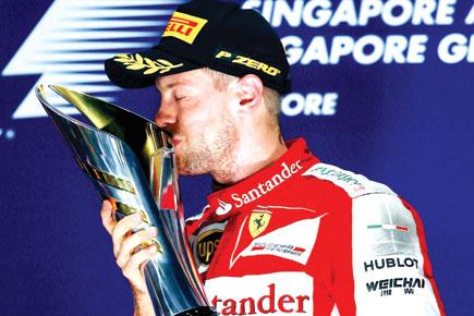 Sebastian Vettel goes past Ayrton Senna's record with Singapore win