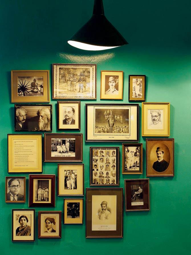 The interiors of Dishoom at one of their branches in the UK