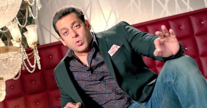 Salman Khan in a still from the new promo of 