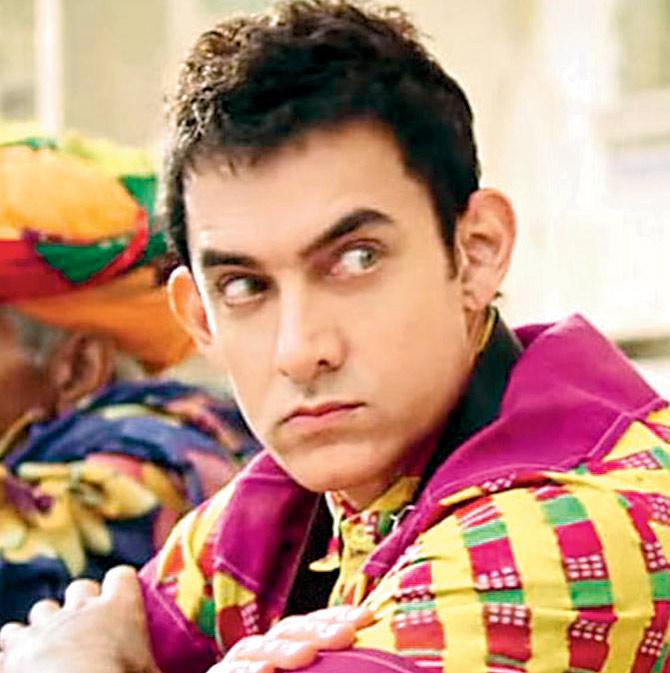 Aamir Khan in PK. The film’s director, Rajkumar Hirani is among  the 10 filmmakers whose works  are in contention at this year’s JFF