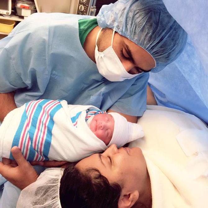 Veena Malik blessed with baby girl