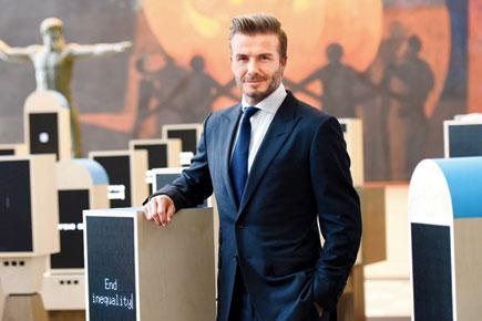 David Beckham in tears at United Nations Meet
