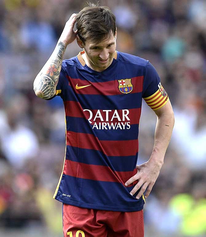Lionel Messi. Pic/AFP