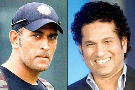 Sound of MS Dhoni's strokes is good sign before WT20: Sachin Tendulkar