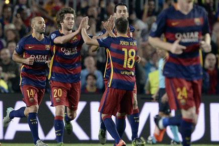 Barcelona, Valencia get first wins in Champions League