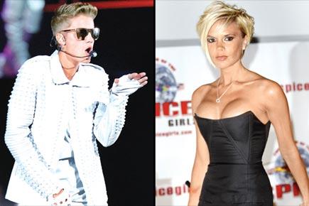 Victoria Beckham meets Justin Bieber, finds out she is a fan