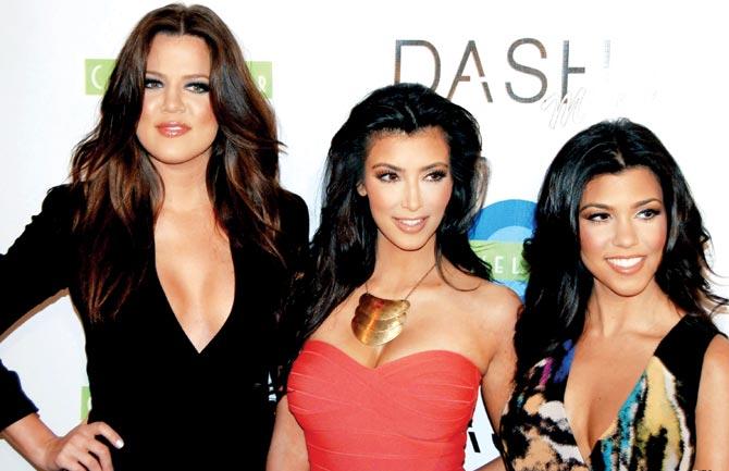 Kourtney, Kim and Khloe Kardashian