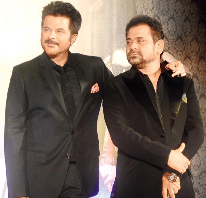 Anil Kapoor with Anees Bazmee