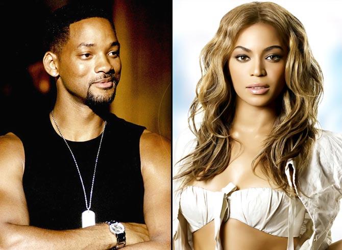Will Smith and Beyonce Knowles